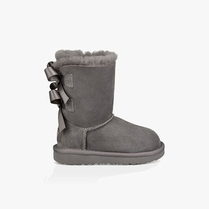 Ugg Bailey Bow II Klassiska Stövlar Barn Grå (729483YFH)